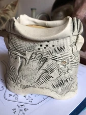 Vintage Rare French Handmade Pottery Stone Ware