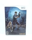 Resident Evil 4 Wii Edition Nintendo Wii 2007 Complete Tested Video Game