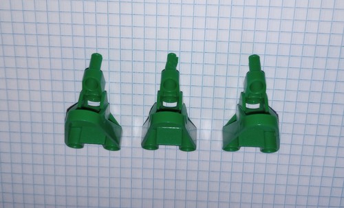 3 Bionicle Lego 32576 in Green Foot Feet Tohunga style 3 pieces WYSIWYG - Picture 20 of 24