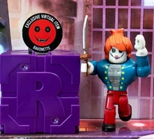 Roblox Series 11 Bakonette Face Creepy Killer Clown Halloween Virtual Item Code