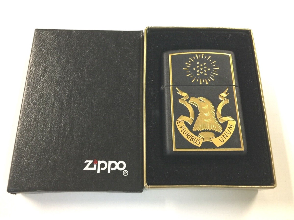 STERLING Zippo.EPLURIBUS UNUM。エンブレム。