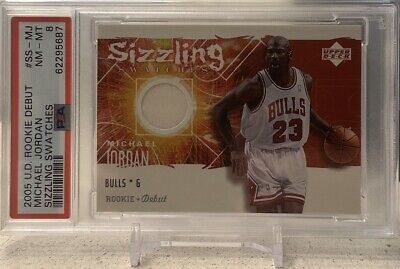 2005-06 Upper Deck Rookie Debut - Sizzling Swatches #SS-MJ 2005-06 Upper Deck Rookie Debut - Sizzling Swatches #SS-MJ