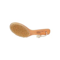 100% Natural Boar Bristle Body Brush With Contoured Wooden Handle 100% Natural Boar Bristle Body Brush With Contoured Wooden Handle