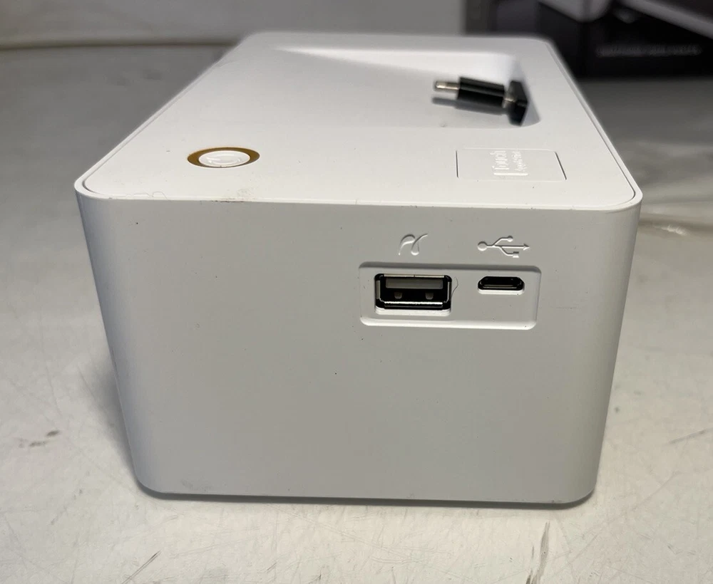 Sharper Image Smartphone Photo Printer 206589 Tested/ Works Needs Power Supply