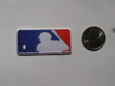 MLB SMALL LOGO JERSEY CAP HAT COLLAR JACKET VEST SHIRT HOODIE BASEBALL PATCH