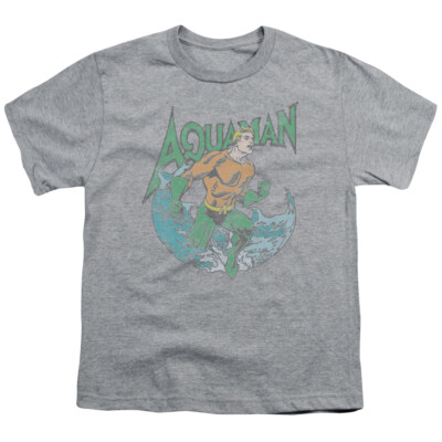 AQUAMAN MARCO Licensed Kids Boys Girls Graphic Tee Shirt SM-XL