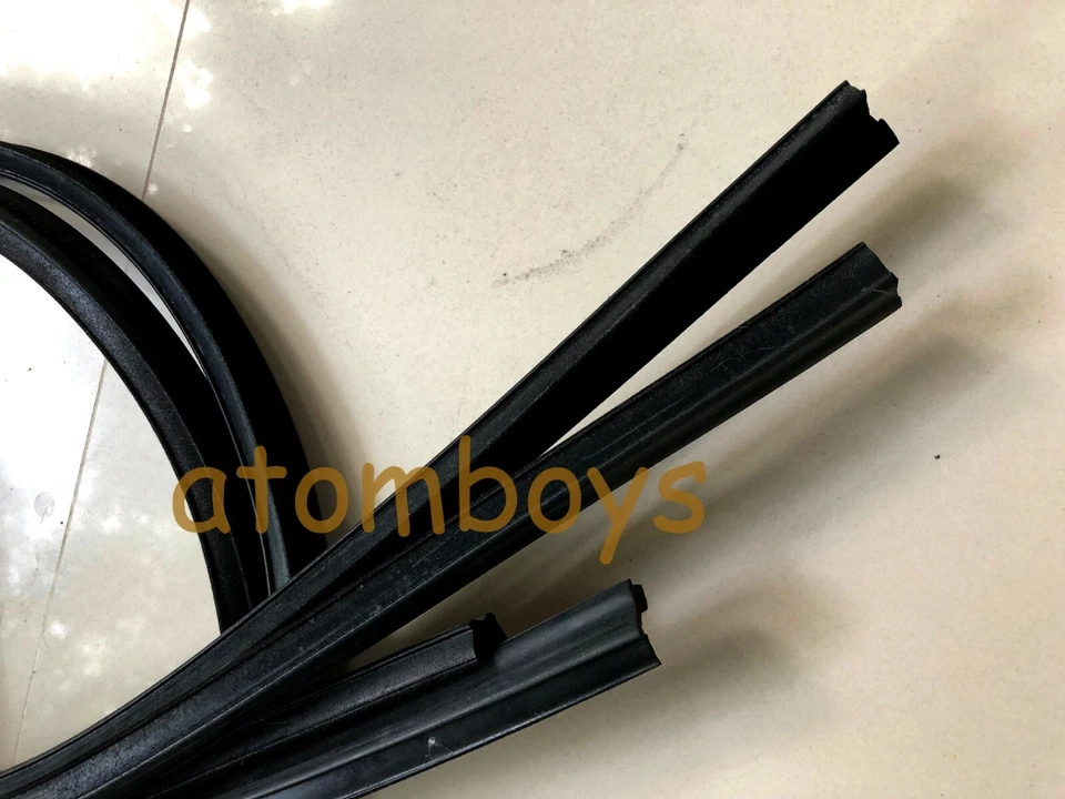 Mitsubishi Mighty Max Dodge Ram 50 CAMIONETA PICKUP PUERTA CRISTAL Canal Fieltro Funcionamiento Sello Foto 2 de 4