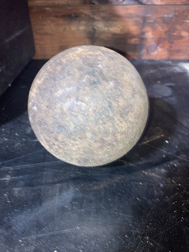 Authentic Cannon Ball From War of 1812 Or French Indian War 4”D - Picture 2 of 4