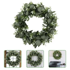 Spring Wreaths for Front Door Outside Clearance Eucalyptus Wreath 17 Inch