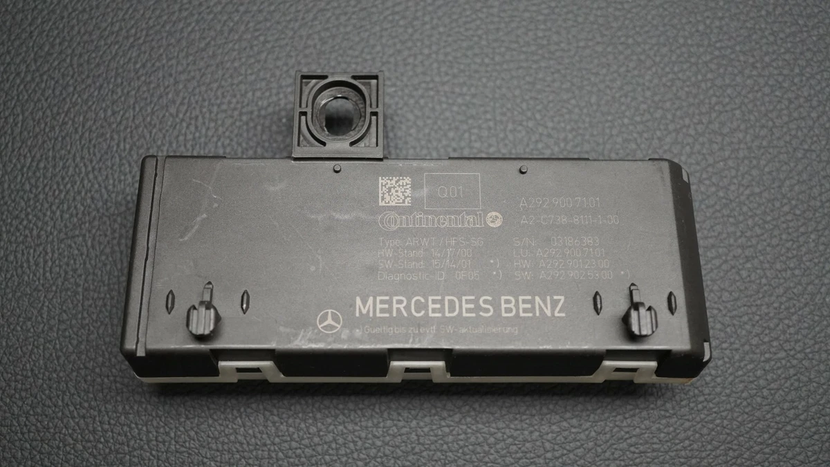 OEM MERCEDES BENZ W292 C292 BOOTLID MOTOR MODULE ECU CONTROL UNIT 