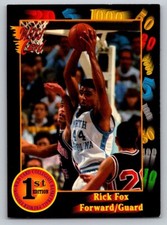 1992 Wild Card Collegiate - Rick Fox #19