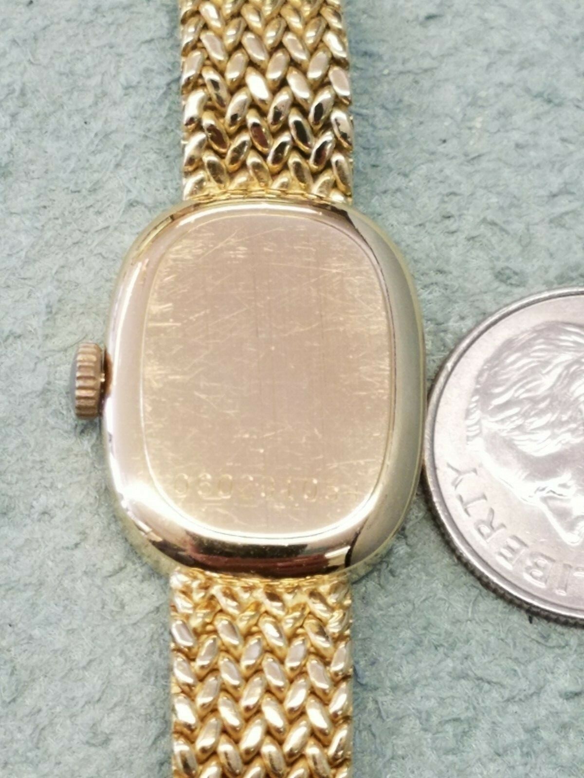 AUTHENTIC SOLID 18K YELLOW GOLD ZENITH / MOVADO W… - image 9