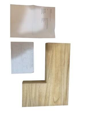 4 Stück Rustikales Schweberegal DIY Eck Hängeregal Wandmontage Aufbewahrung Holz
