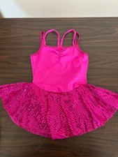 Girls Sequins/Glittery Pink Dance/Play Outfit size Medium