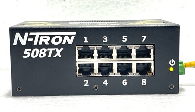 N-Tron Corp 508TX-A Industrielle Ethernet Schalter für Prozessor Kontrolle