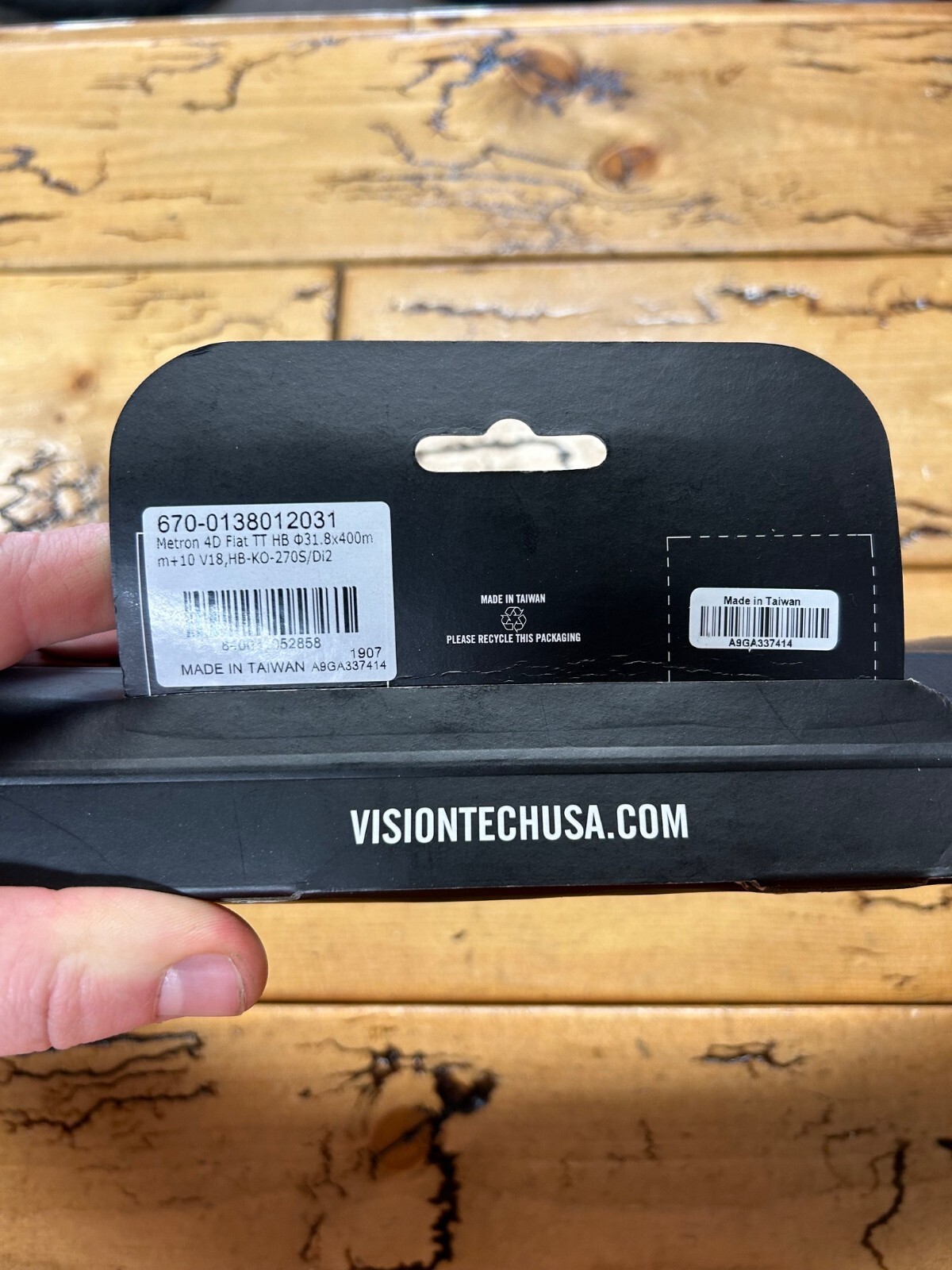 vision metron 4d flat handlebar