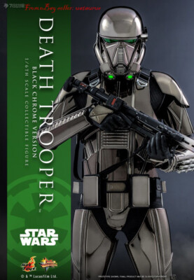 Perfect Hot Toys 1/6 Mms621 Star Wars Death Trooper Black Chrome