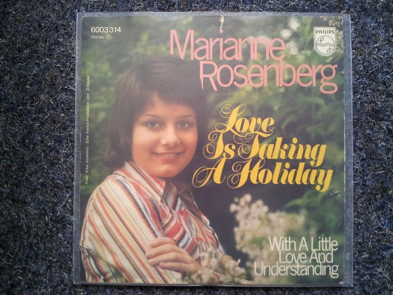 7"" Single Vinyl Marianne Rosenberg - Love is taking a holiday SUNG IN ENGLISH