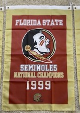 Florida State University Gartenflagge Seminoles – Doppelseitig, 100% Polyester, Offiziell Lizenziert (Design K)
