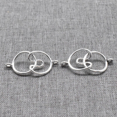 Sterling Silver Toggle Style Clasp Connectors for Necklace Bracelet