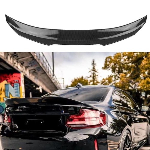 Rear Trunk Spoiler Wing For BMW 2 Series F22 F87 M2 Coupe 2014-21 2018 PSM Style