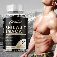 Shilajit + Maca - Enhance Energy & Endurance, Improve Concentration, Immunity