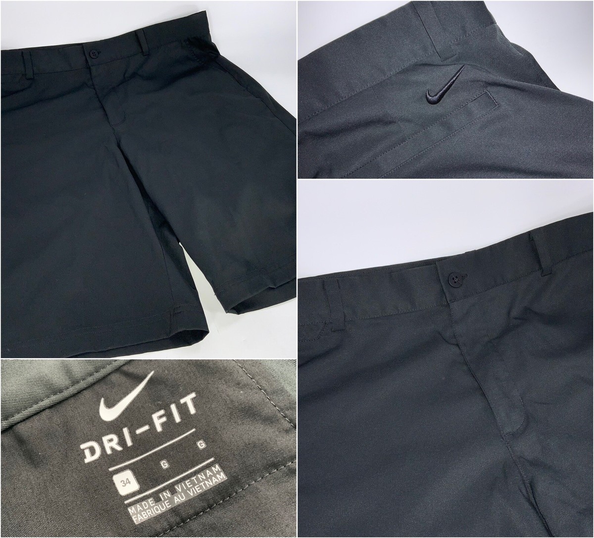 メンズウェア nike golf dri-fit black shorts Nike Men's Dri-FIT Golf Shorts - Worldwide Golf Shops