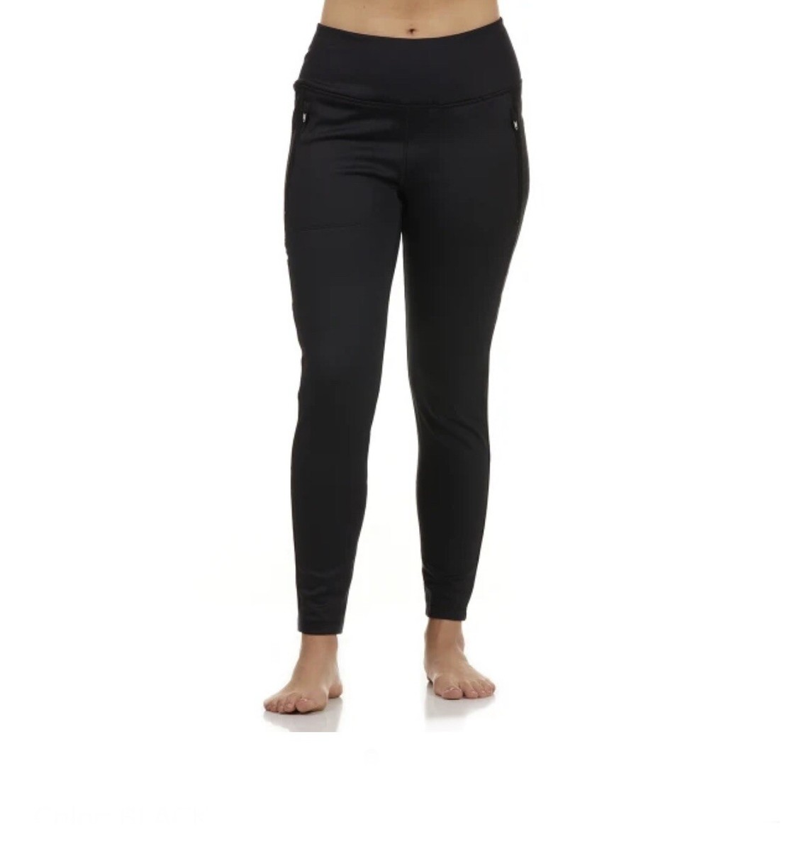 【SPYDER】 Women's All Day Skin Fit Pocket Leggings / 追跡付 Brand New SPYDER Women's Leggings w/ Zippered Pockets Sz L