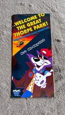 Thorpe Park 1996 / Park Map & Guide / MINT Condition