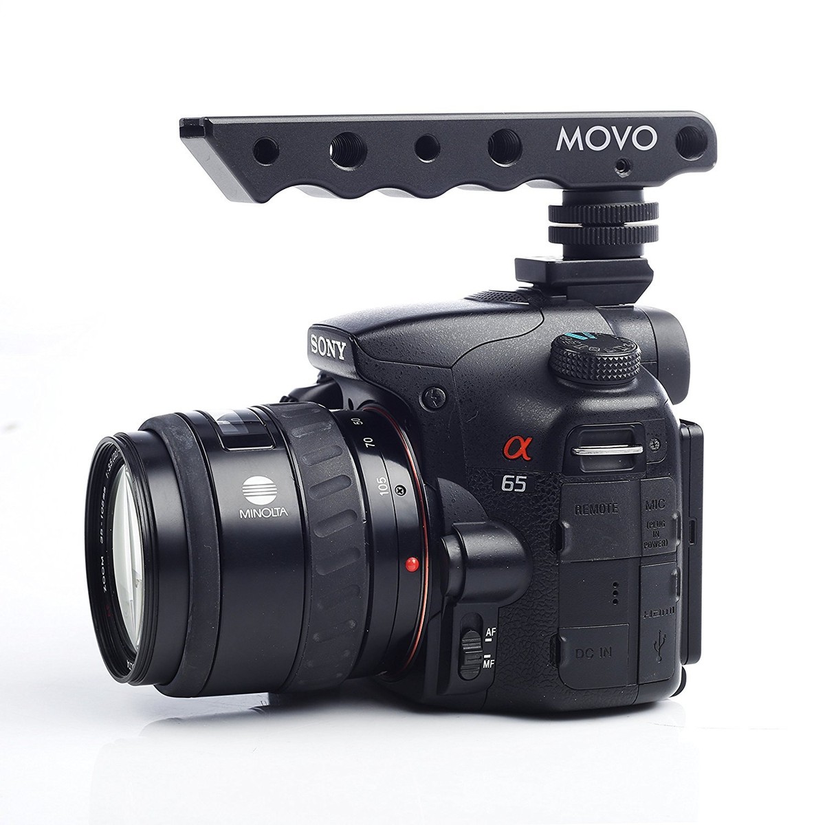 Movo SVH6-SY Video Stabilizer Handle Shoe Extender for Sony