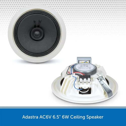 8 x Ceiling Speaker Stereo Bluetooth & Radio Music System Cafe Shop Restaurant - Picture 4 of 7