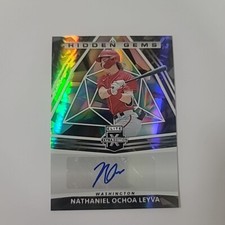 2022 Elite Extra Edition Nathaniel Ochoa Leyva Hidden Gems Auto #NO Nationals