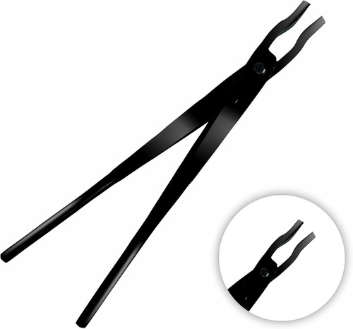 16" Mandrel Jaw Blacksmith Tong For Forging & Knife Making - Imagen 1 de 7