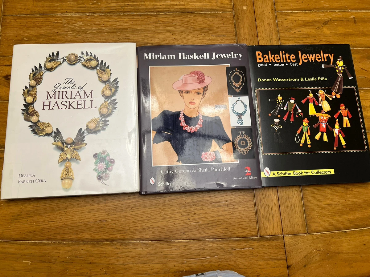 Miriam haskell jewelry best sale book