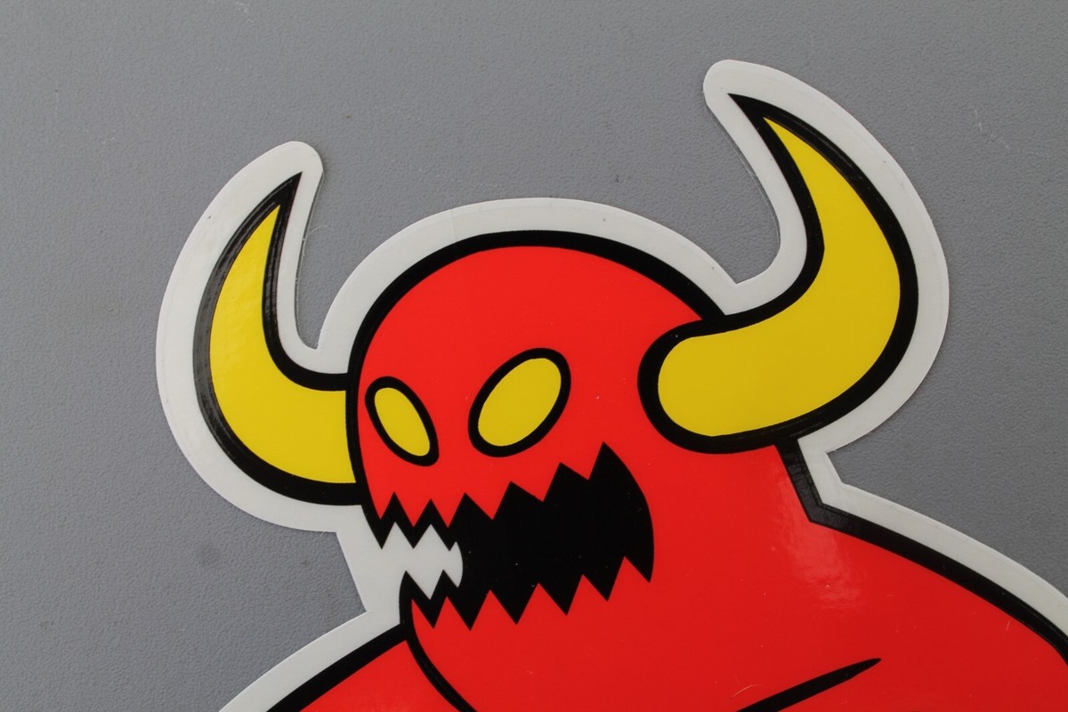 TOY MACHINE Skateboards OG Red Devil Monster GB2 Vintage