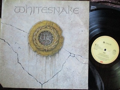 Whitesnake - 1987 deutsche Auflage mit Printed Inner in gutem Zustand