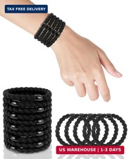 FORENEE Hair Ties for Thick Hair - 10Pcs Braided Ponytail Holders No Damage Ou