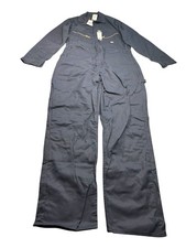 Dickies Mens Deluxe Coverall MT Navy Blue Long Sleeve Tool Pockets Loops