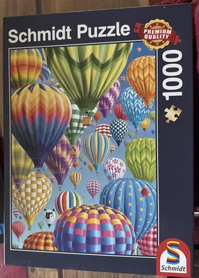 Schmidt 1000 Teile Puzzle, Bunte Ballone am Himmel, No.58286 - Bild 1 von 3