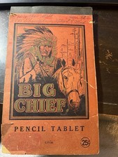 Title Vintage 1940s 1950s Big Chief Pencil Tablet C-71-66 25c Title Vintage 1940s 1950s Big Chief Pencil Tablet C-71-66 25c
