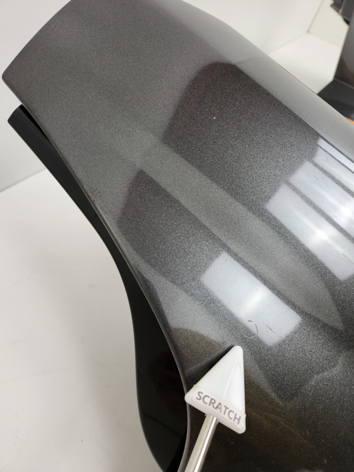 2015-2016 MCLAREN 650S SPIDER REAR RETRACTABLE DECK BODY LID PANEL SHELL GRAY 