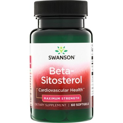 Swanson Beta-Sitosterol - Maximum Strength 160 mg 60 Capsules