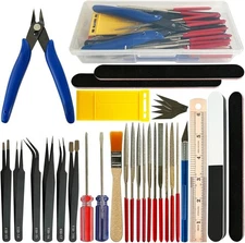 32 Pcs Professional Model DIY Tool Kit, Modeler Basic Craft Set,... 