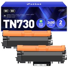 Brother TN730 High Yield Black Toner Cartridge for MFC-L2710DW MFC-L2750DW