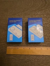 2X Wireless Window And Door Alarm, Easy To Install, No Wiring Needed See All Pic