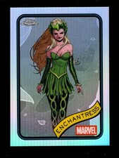 2025 TOPPS CHROME MARVEL REFRACTOR #43 ENCHANTRESS