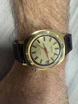 Vintage Diantus de Luxe Herren-Armbanduhr Handaufzug Mechanisch Swiss