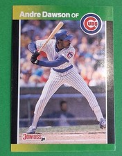 1989 Donruss Baseball's Best #4 Andre Dawson Cubs