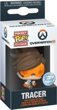 Merchandising Overwatch: Funko Pop! Games - Tracer (Portachiavi)