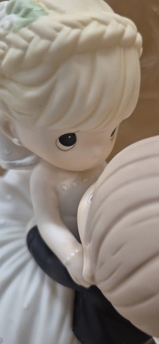 Precious Moments Best Day Ever, Wedding Cake Topper Figurine -SHOWROOM SAMPLE - Picture 8 of 10